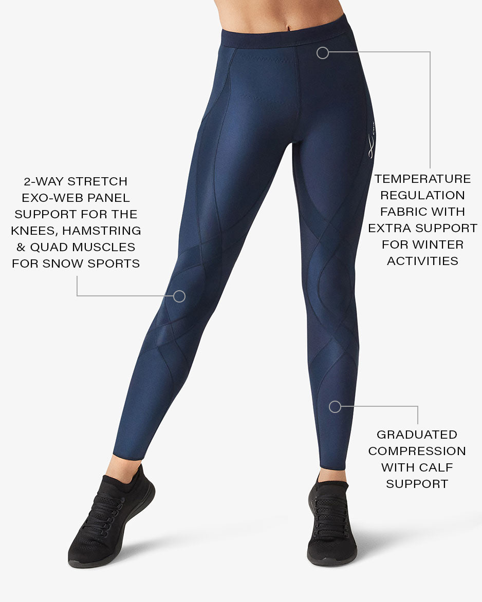 Girls' Fashion Leggings - All in Motion Blue Size XS 4/5