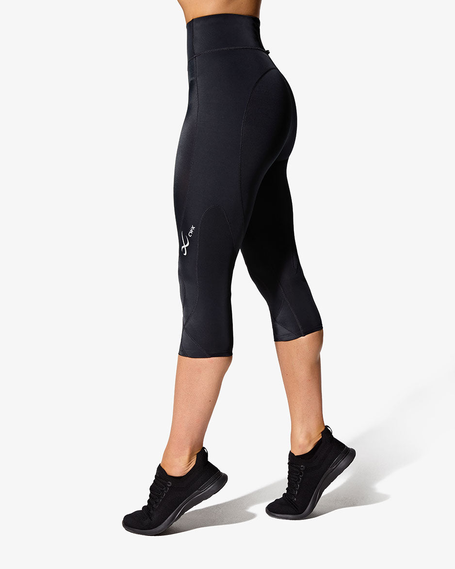 ウェア ballaholic Compression 3/4 Tights L Single/One Leg Athletic 3/4 Tights (Black) – We Ball Sports
