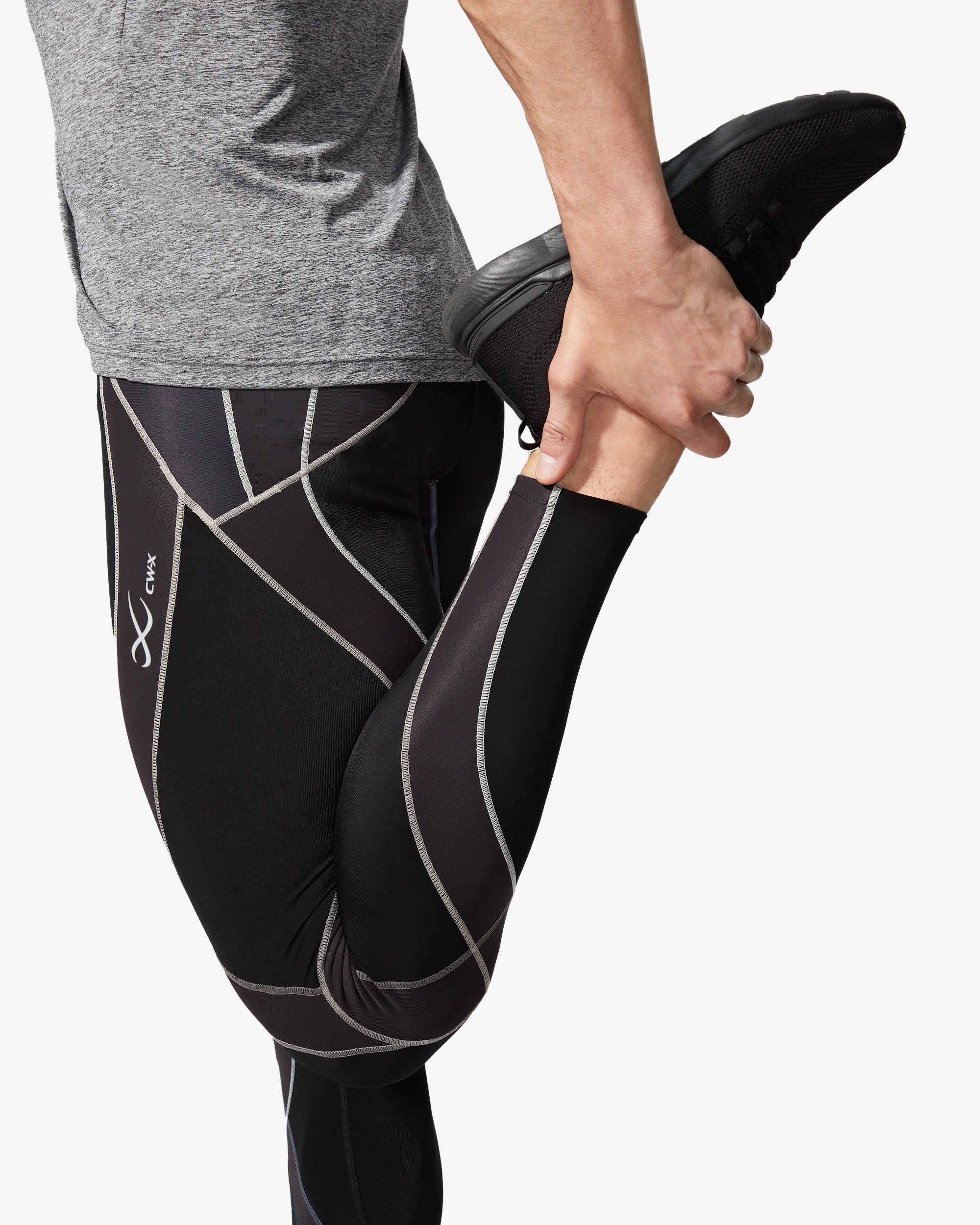 Men's CW-X Endurance Generator Insulator Joint and Muscle Support 3/4  Compression Tights