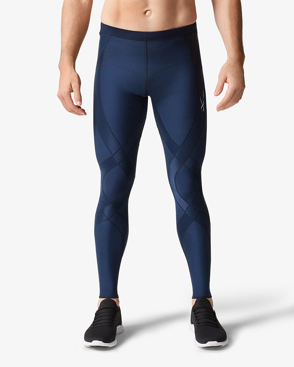 CW-X Men's Stabilyx Joint Support Compression Sports Tights, Black