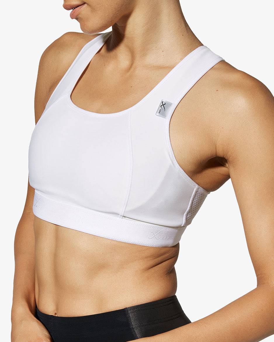 Movement Sports bra, White, Best in Test Extreme Support for High-Intensity  Workouts
