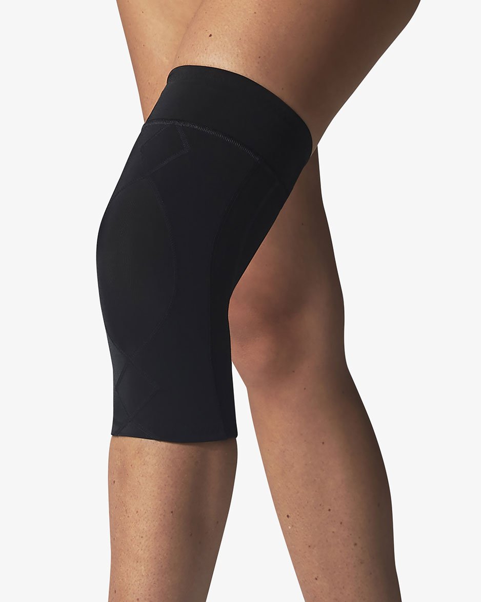 NEW Bauerfeind Sports Compression Knee Support Sleeve Black Size Small