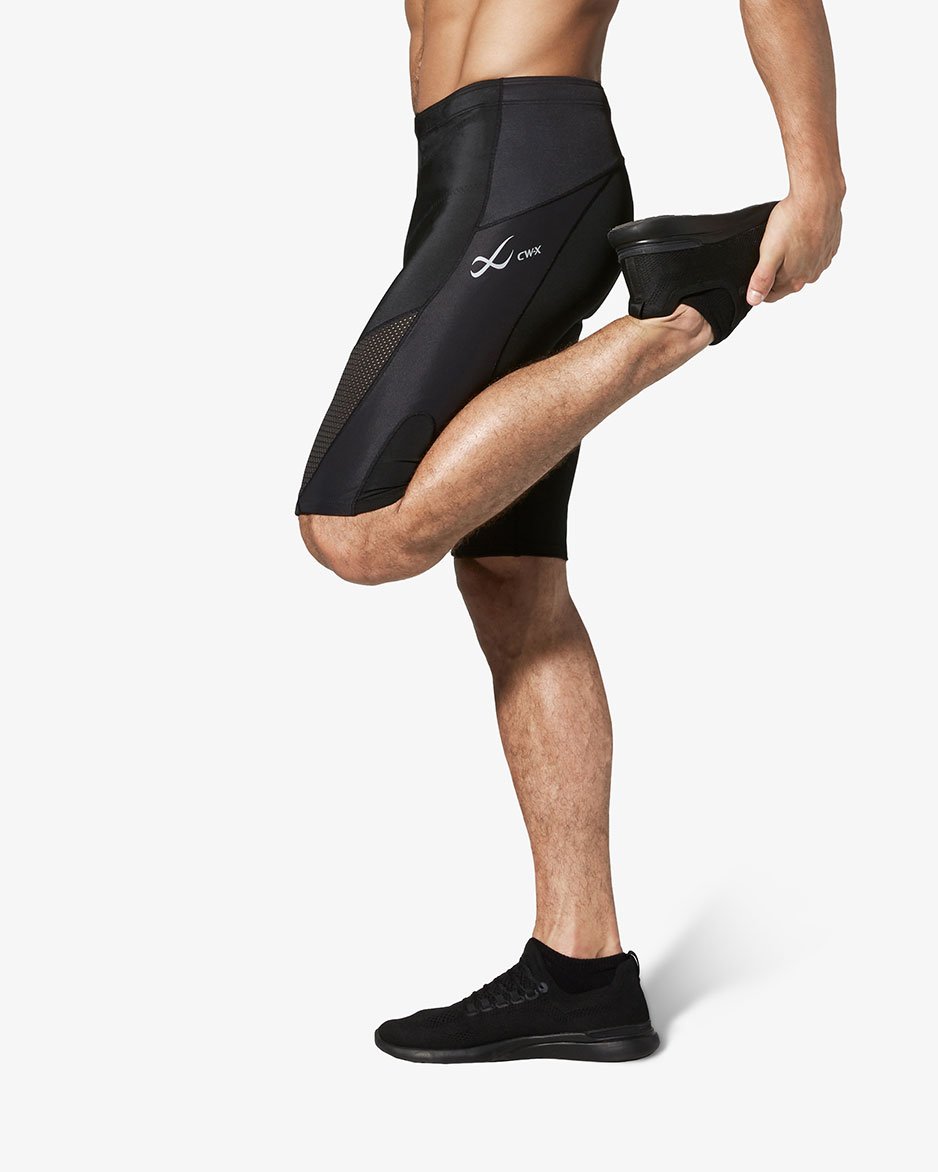Mens CW-X Stabilyx Ventilator Joint Support Compression and Fitted Shorts