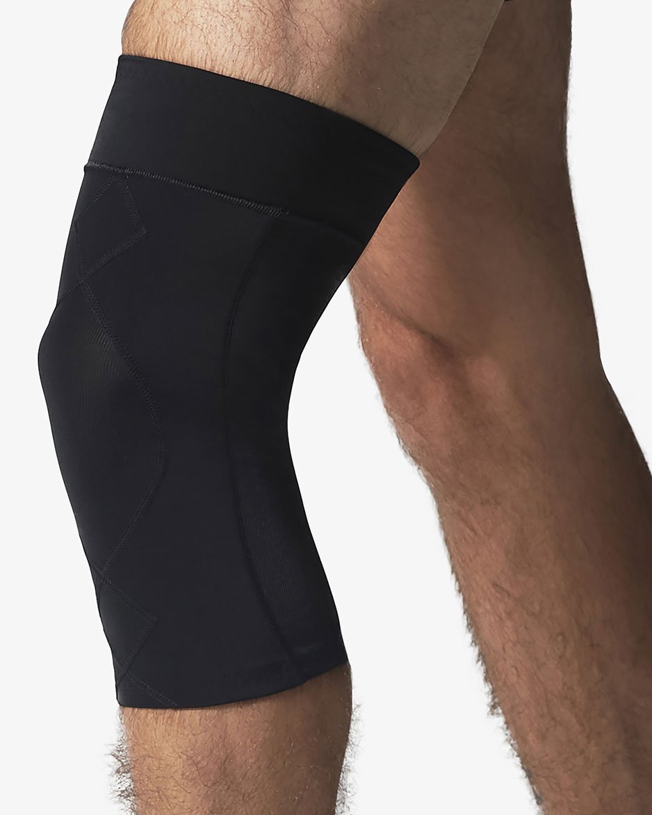 Stabilyx Knee Compression Sleeve For Men - Black | CW-X