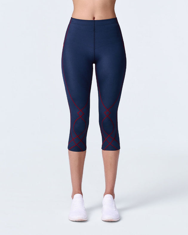 Stabilyx Joint Support 3/4 Compression Tight: Women's True Navy/Jewel