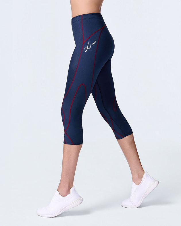 Stabilyx Joint Support 3/4 Compression Tight: Women's True Navy/Jewel