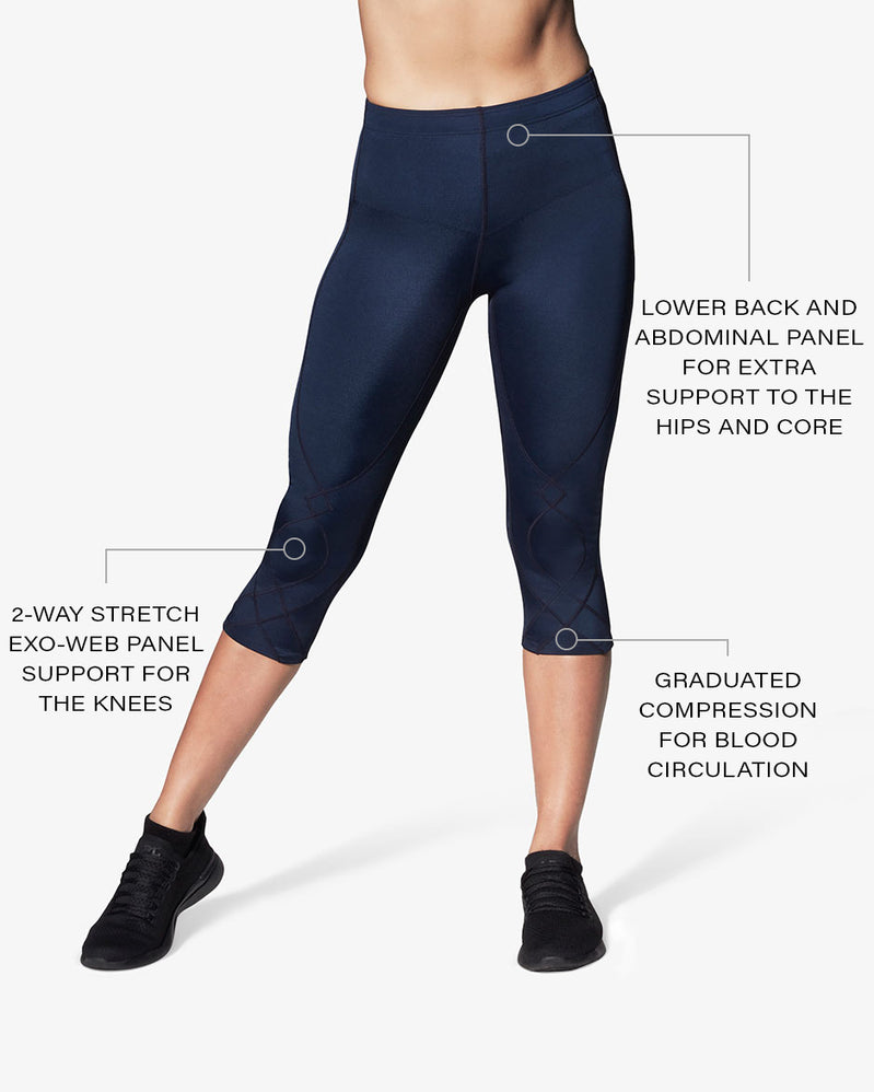 Stabilyx Joint Support 3/4 Compression Tights For Women - True
