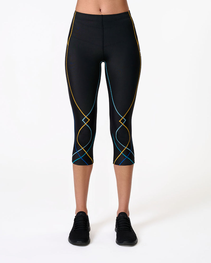 Stabilyx Joint Support 3/4 Compression Tights For Women - Black