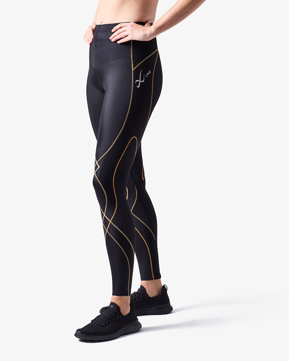 【新品】ワコール CW-X STABILYX® MODEL 2.0 Stabilyx Joint Support Compression Tights For Women - Black
