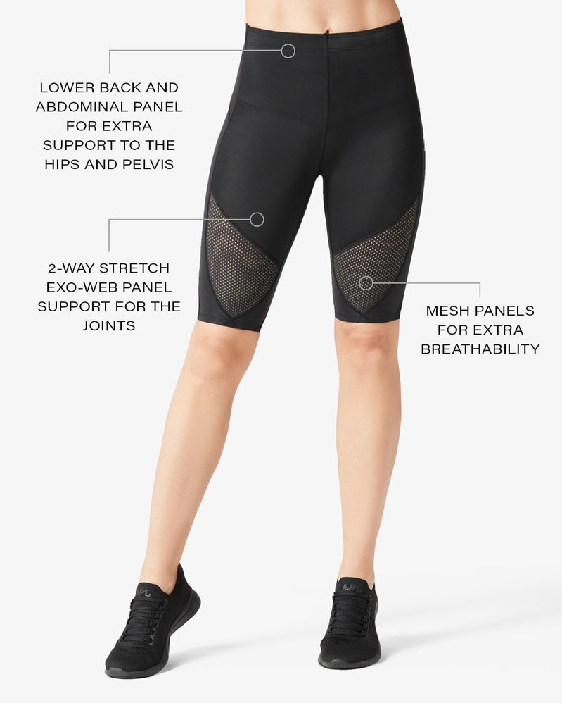Stabilyx Joint Support Compression Tights For Women - Black | CW-X