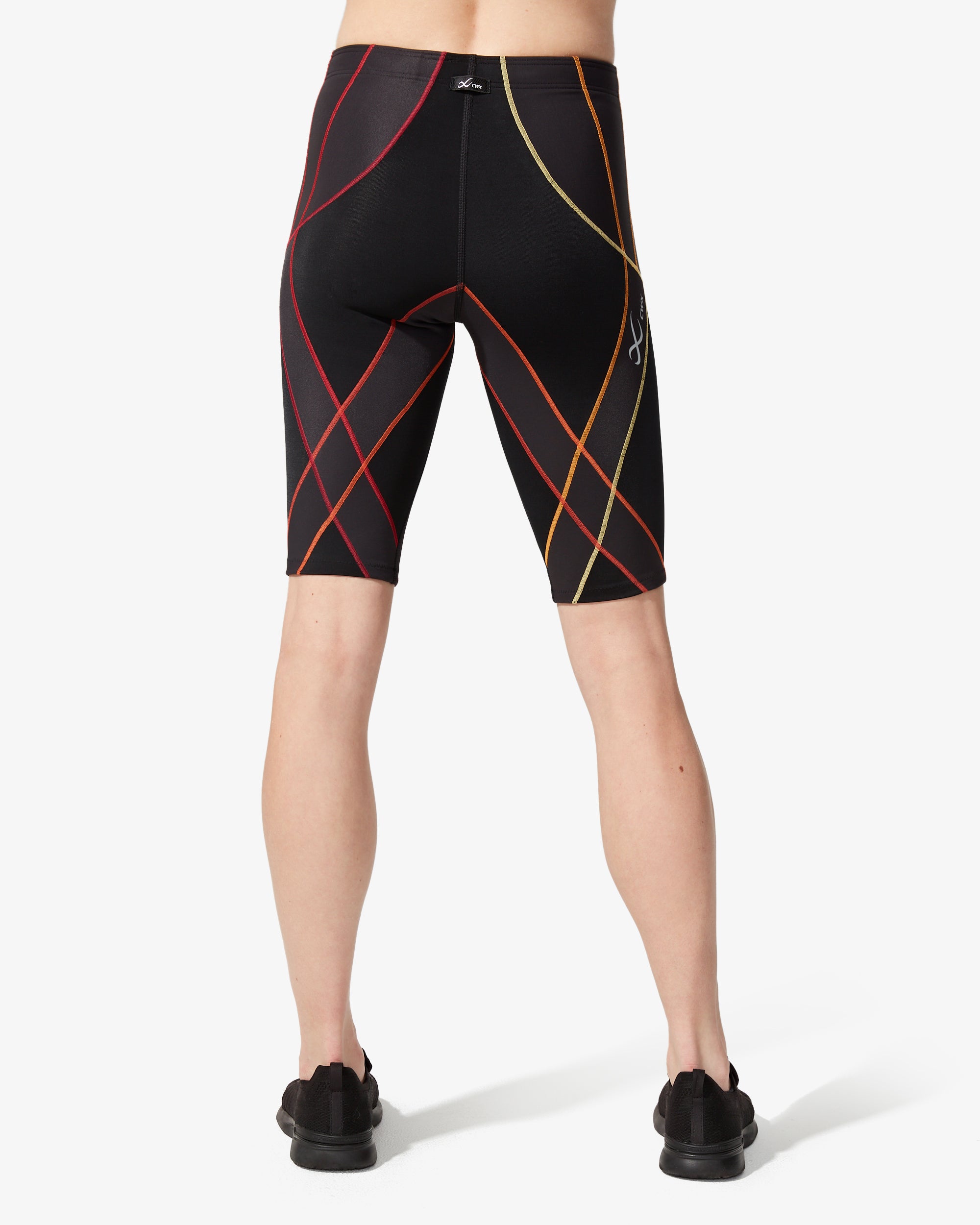 Endurance Generator Joint & Muscle Support Compression Shorts - Women's  Black/Gradient Rooibos