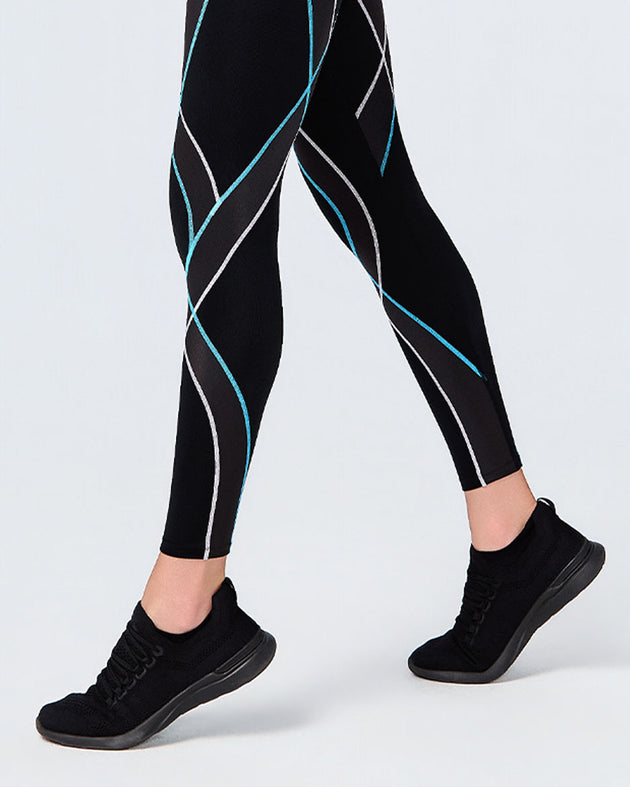 Endurance Generator Joint & Muscle Support Compression Tight: Women's Black/Glacier