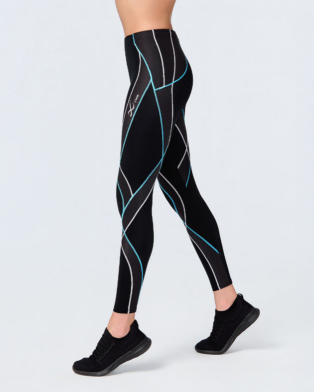 Endurance Generator Joint & Muscle Support Compression Tight: Women's Black/Glacier