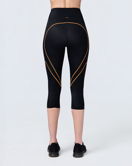 Stabilyx 3.0 Joint Support 3/4 Compression Tight: Women's Black/Rainbow