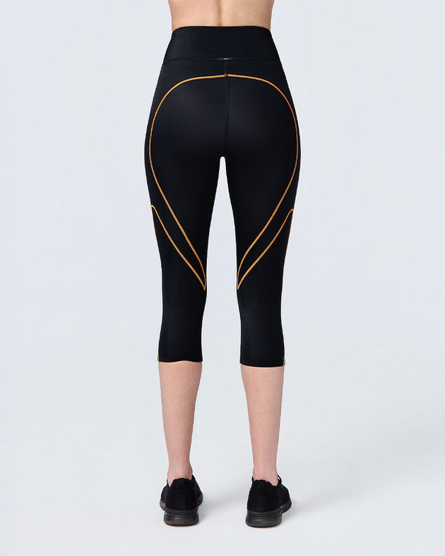 Stabilyx 3.0 Joint Support 3/4 Compression Tight: Women's Black/Rainbow