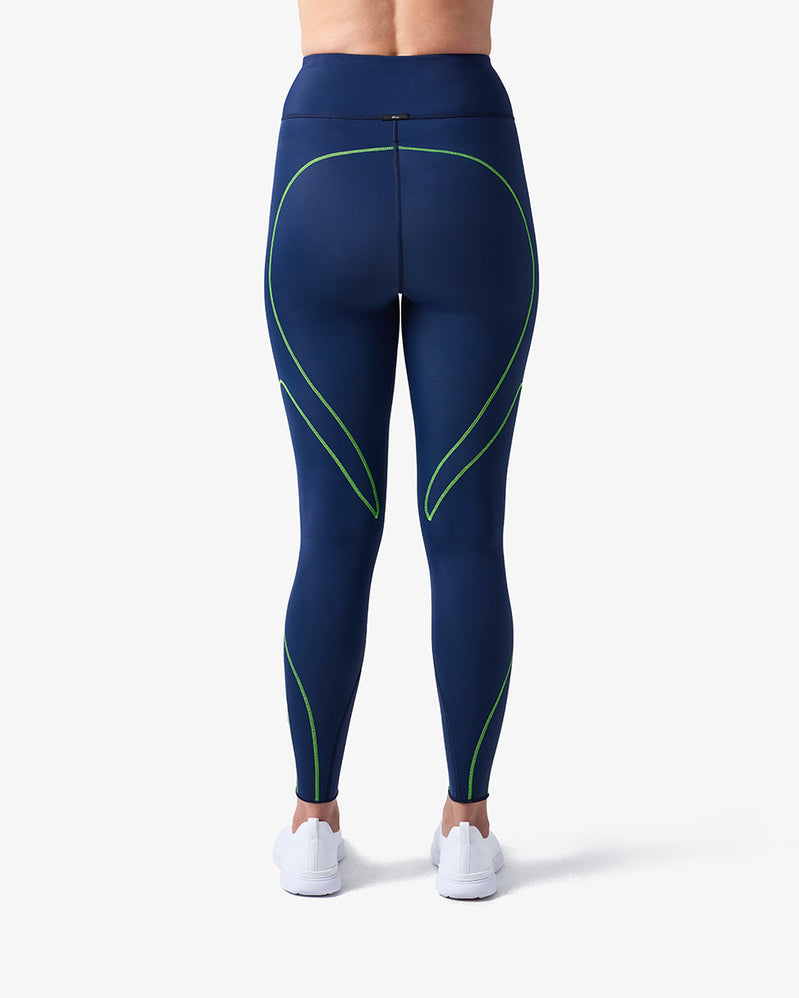 twoeutsmickiaINCOTEX SLIM fit 46 Stabilyx 3.0 Joint Support Compression Tight - Women's True Navy