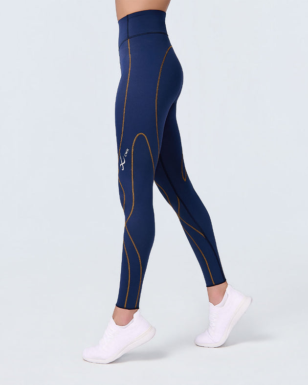 Stabilyx® 3.0 Joint Support Compression Tight: Women's True Navy/Amber