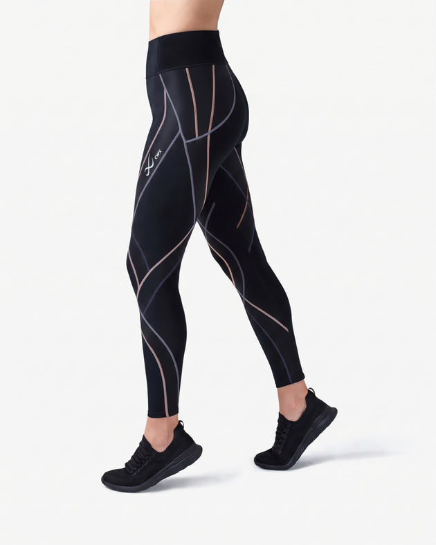 Endurance Generator 2.0 Joint & Muscle Support Compression Tight: Women's Black/Lavender Storm