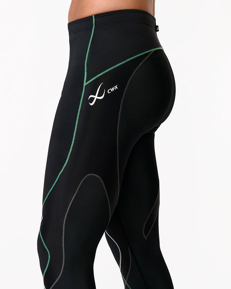 Stabilyx Joint Support 3/4 Compression Tights For Men - Black