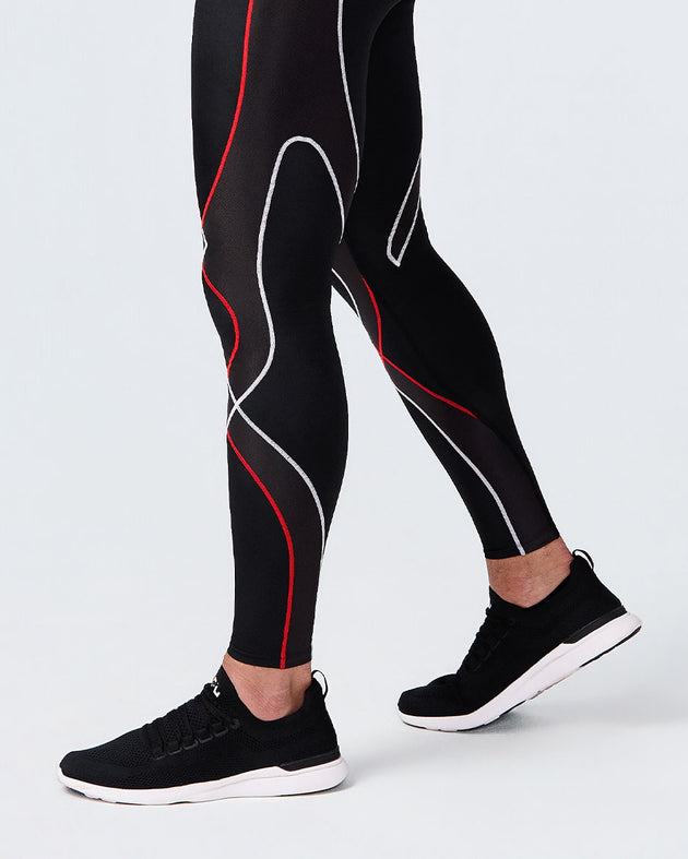 Stabilyx Joint Support Compression Tight: Men's Black/Icon Red
