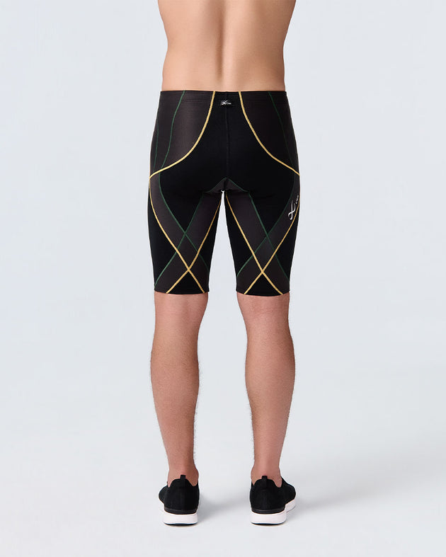 Endurance Generator Joint & Muscle Support Compression Short: Men's Black/Trail