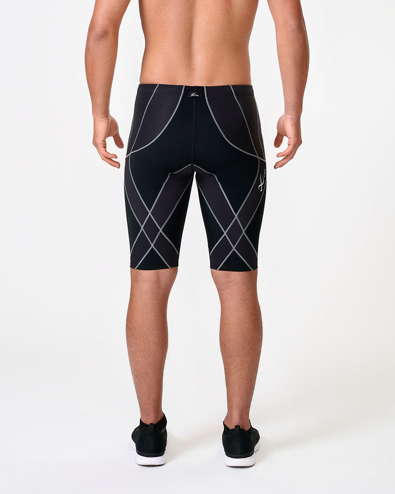 Endurance Generator Compression Shorts For Men - Black/Steel | CW-X