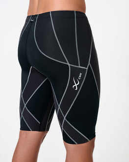 Endurance Generator Joint & Muscle Support Compression Short: Men's Black/Steel