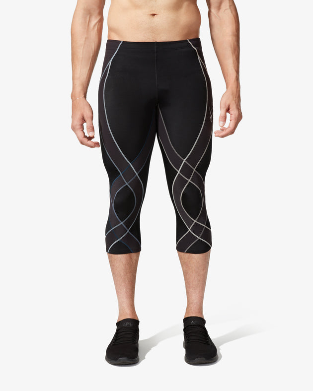 FITEXTREME Mens Compression 3/4 Pants Cool Dry Mesh Panel Baselayer Leggings  Tights C S : : Clothing, Shoes & Accessories