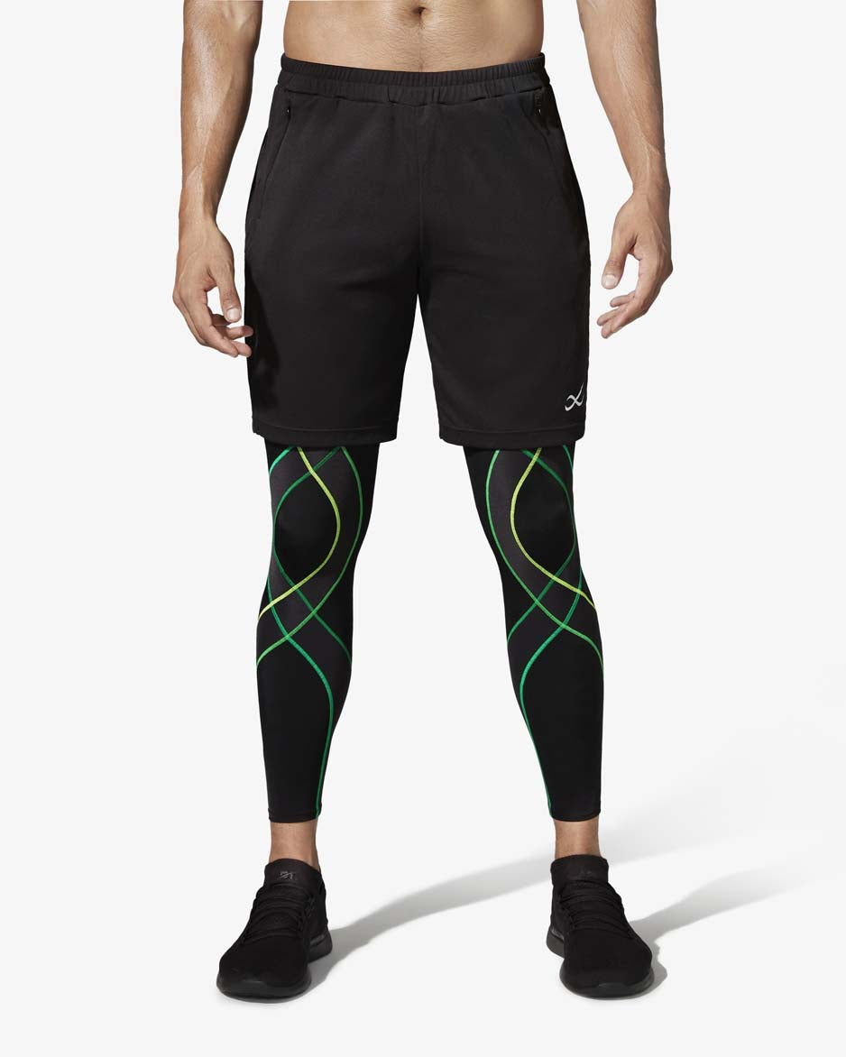 Mens CW-X Endurance Generator Joint and Muscle Support Compression & Fitted  Shorts