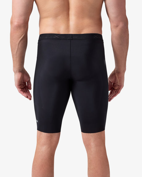 Core Model Hip Support Compression Short Brief: Men's Black