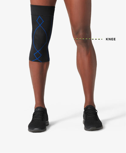 Stabilyx Knee Compression Sleeve - Men's Black & Blue