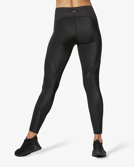  CW-X Women's Standard Stabilyx Joint Support Compression  Tight, Black/Gradient Rainbow : Clothing, Shoes & Jewelry