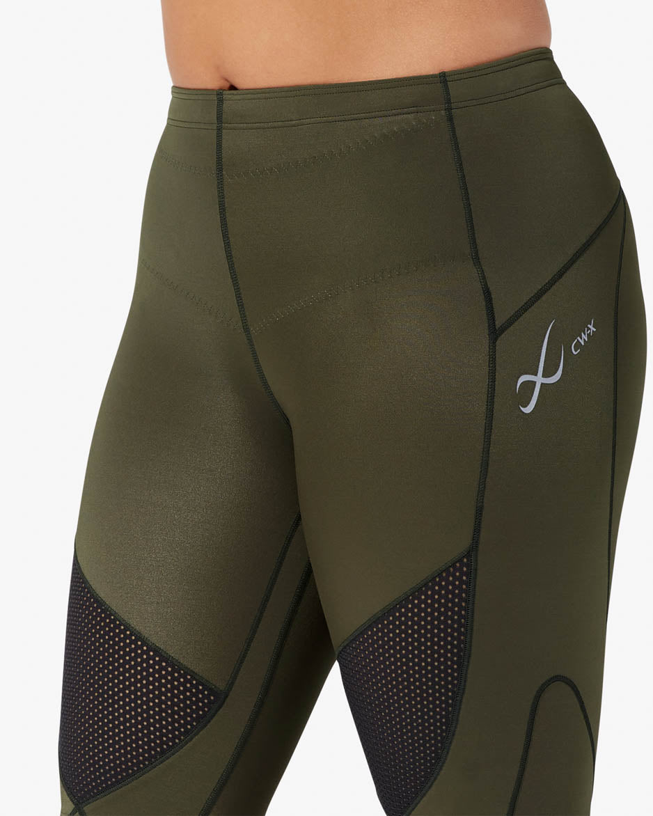 Stabilyx Ventilator Compression Shorts For Women Forest Night CW X