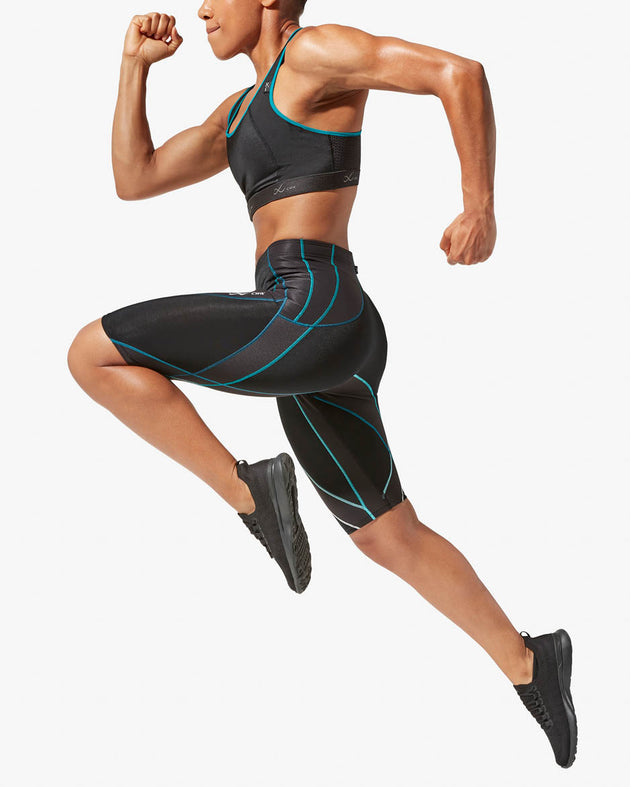 Women's compression running shorts