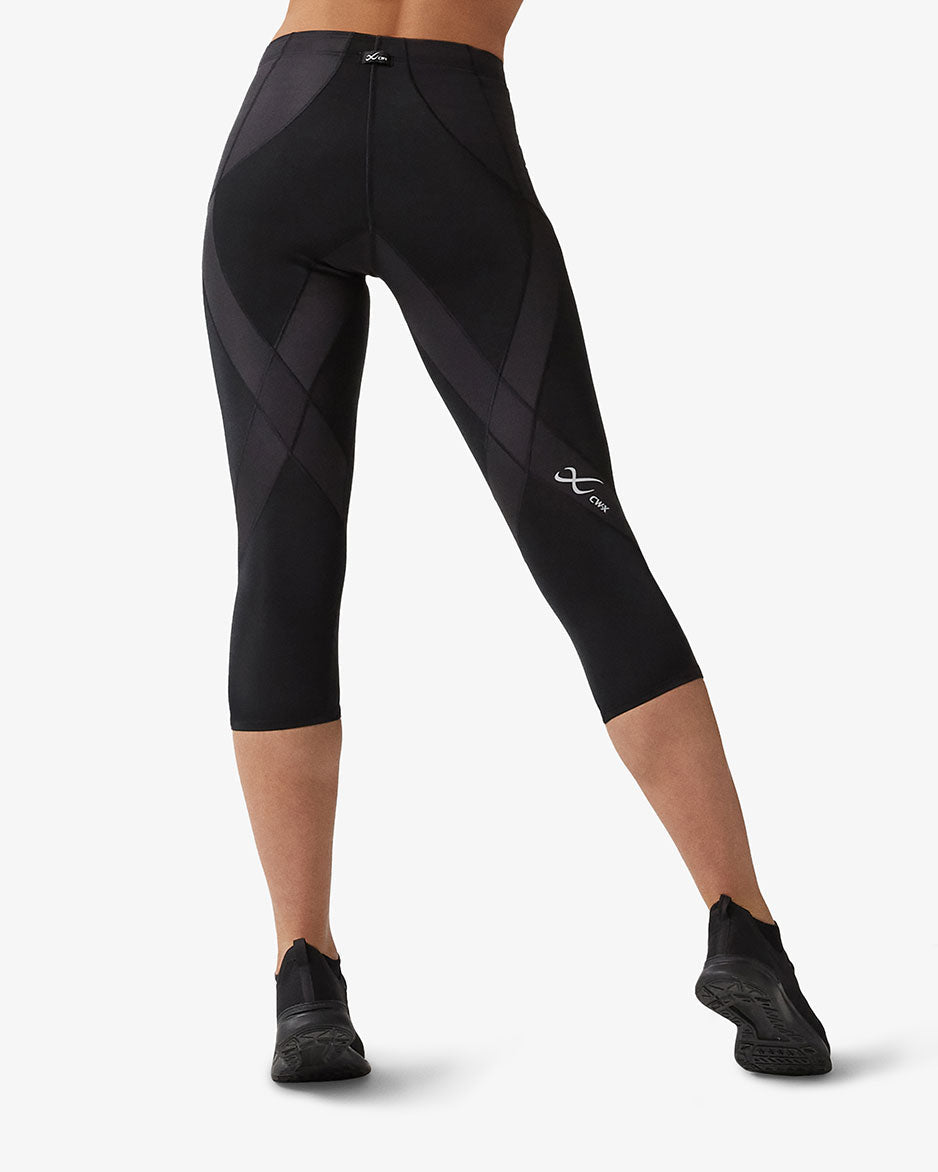 Running Bare Leggings Womens 4/6 Sports Compression USA Workout Black