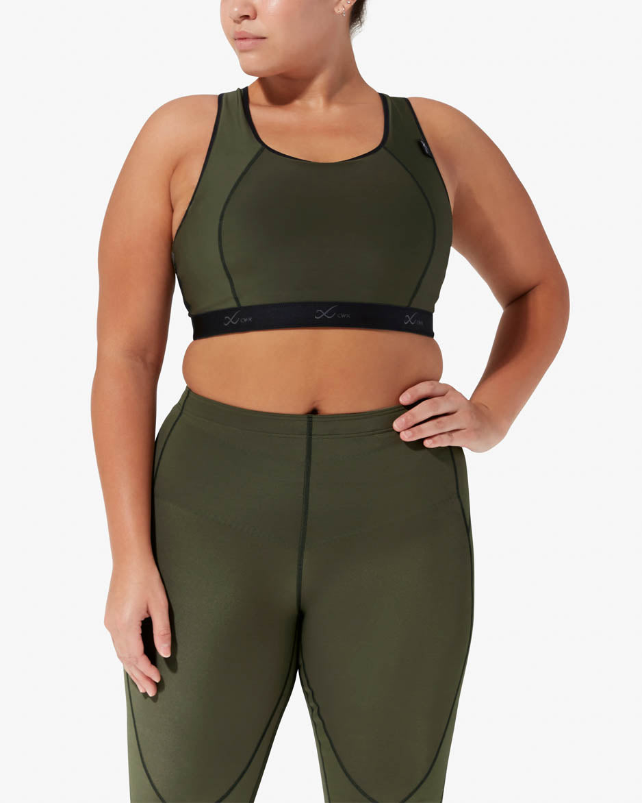 Women's Xtra Support High Impact Sports Bra in Forest Night