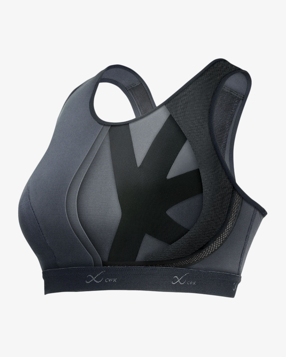 Balance Athletica Sports Bra XS Black Removable Pads Logo Criss Cross  Pullover