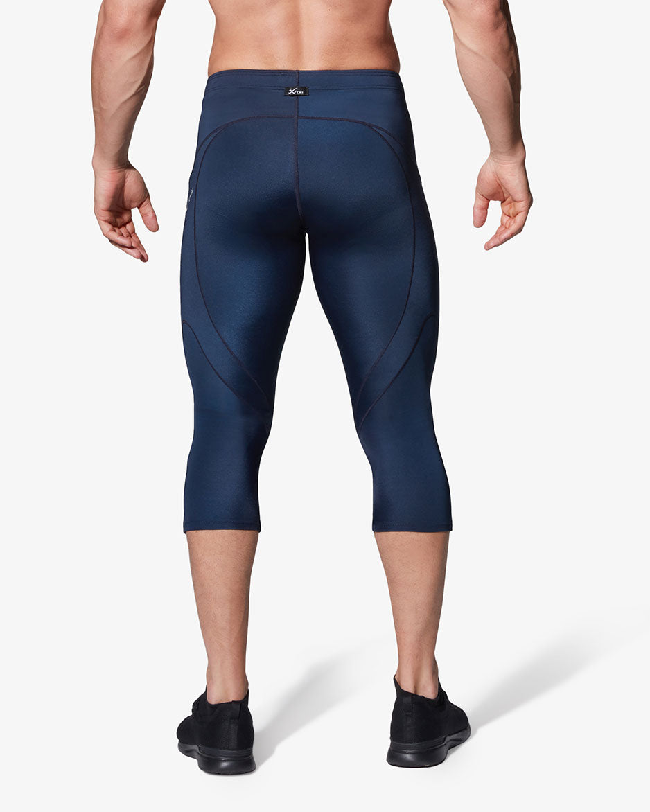 Stabilyx Joint Support 3/4 Compression Tights For Men - Navy