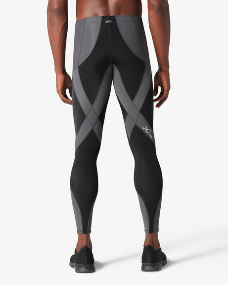 Endurance Generator Joint & Muscle Support Compression Tight:  Black/Gradient Moroccan Blue