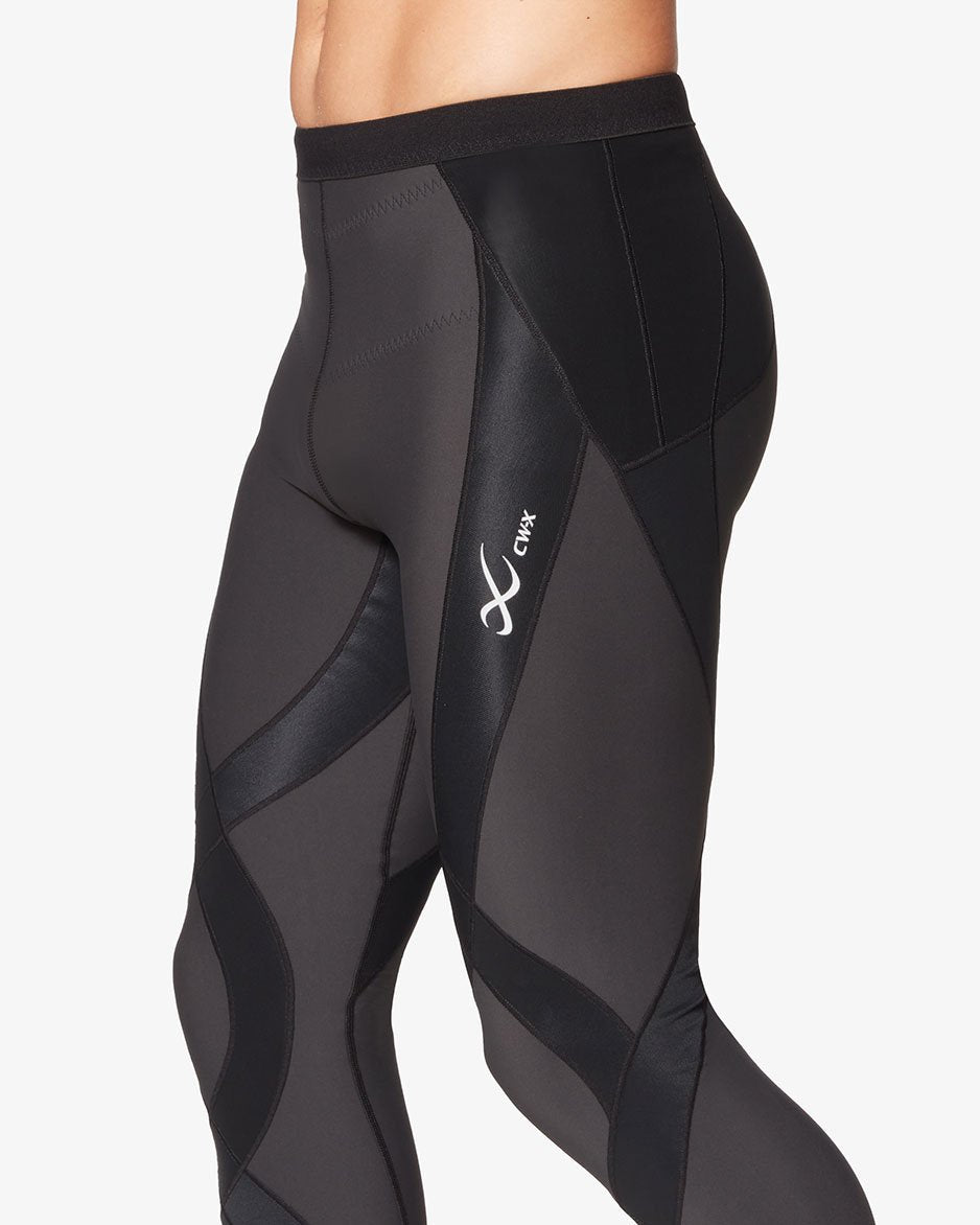 SuperThermal Compression Tight with Shin Pockets - Black Stealth